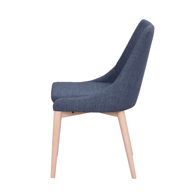 RO Be Dining Chair Blue/White Pigmented